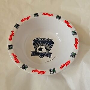 San Jose Earthquakes Kellog Cereal Bowl